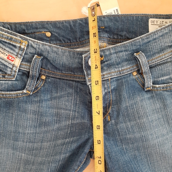 Diesel Women's Matic Jeans Size 27 Authentic Made in Italy - Picture 9 of 16